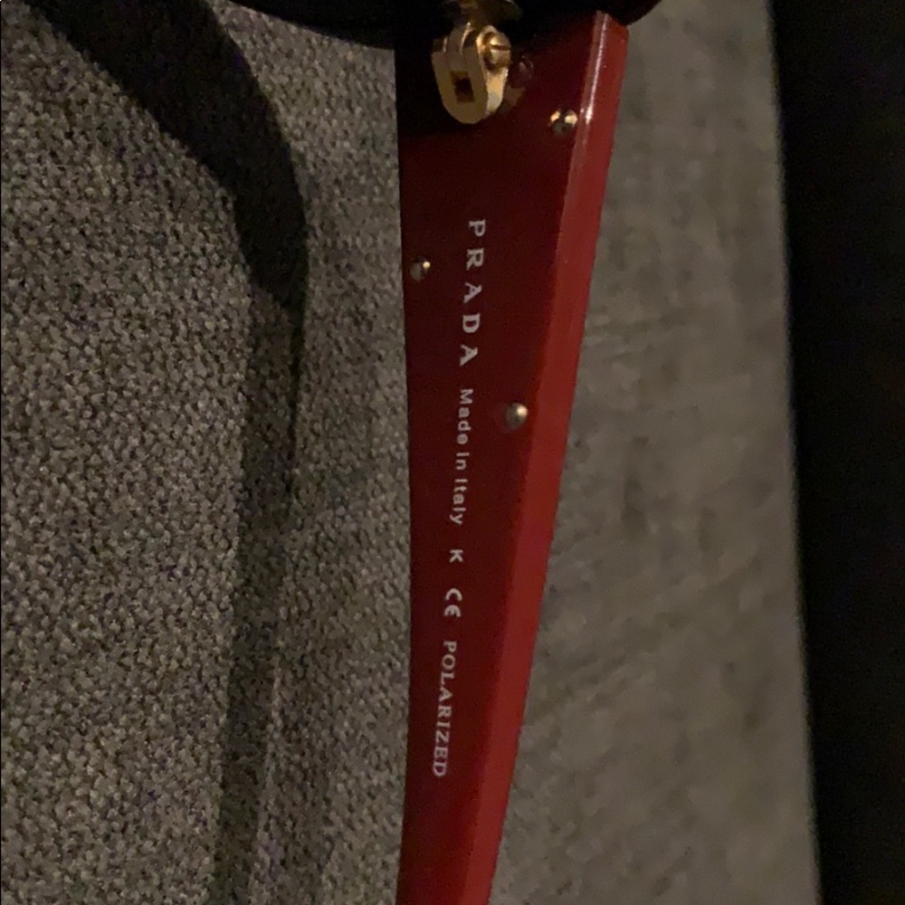 Prada 57mm Polarized Sunglasses (Authentic) - Picture 2 of 7